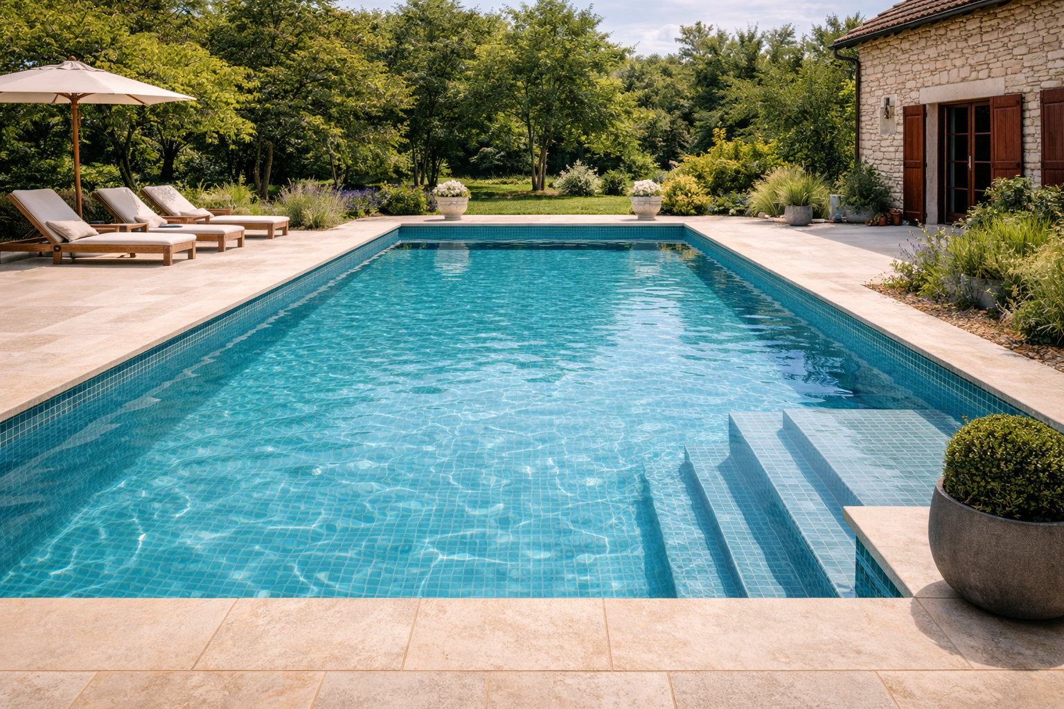 Piscine réalisée